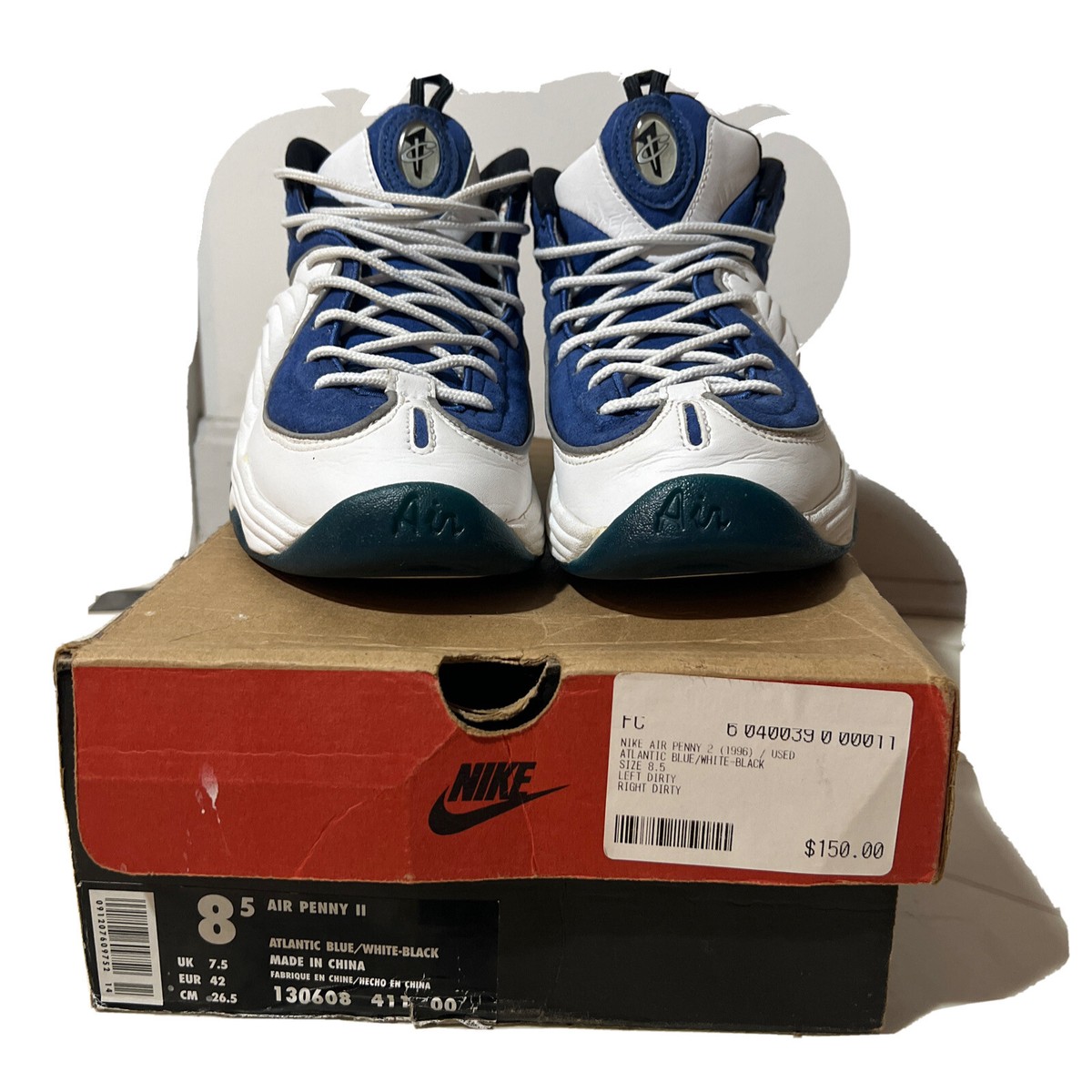 シューズ(男性用) NIKE Air Penny 2 QS Atlantic Blue 27cm Nike Air Penny 2 Quickstrike 
