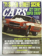 BACK ISSUE HI-PERFORMANCE CARS MAGAZINE NOVEMBER 1970, PHASE 3 VETTE, B ALLISON