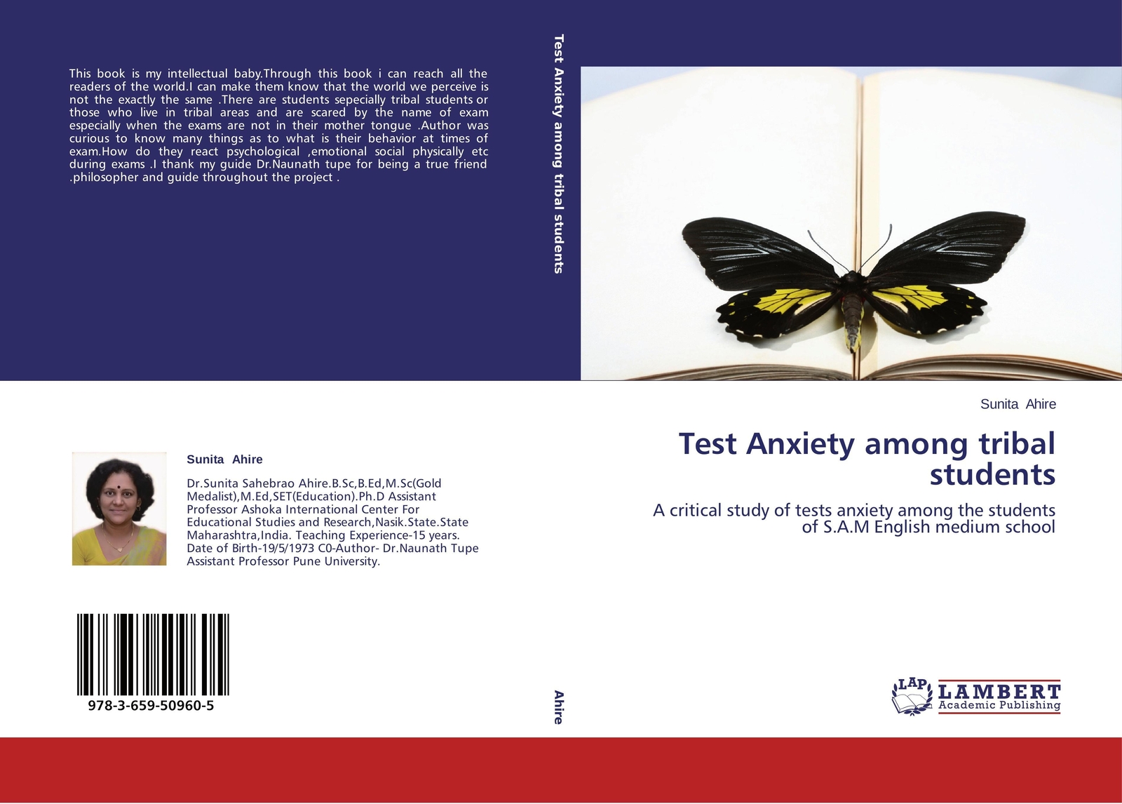 Thumbnail - Sunita Ahire | Test Anxiety Among Tribal Students | Taschenbuch |