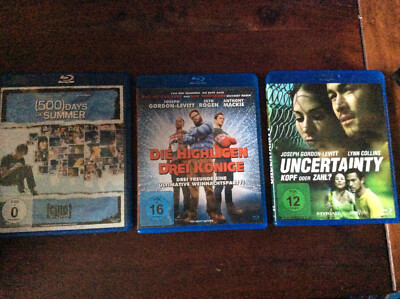Gordon-Levitt [3 BLU RAY] Uncertainty Highligen 3 Könige (500) Days of Summer