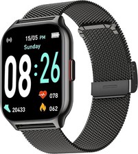 Smartwatch Mujer Hombre con Función Teléfono Reloj de Pulsera para iPhone Samsung Huawei