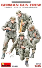 MiniArt 1/35 WWII German Gun Crew (4 figures)