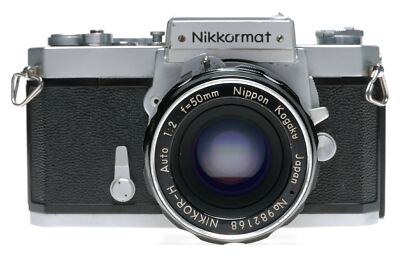Auto NIKKOR-H FT Nikkormat 1:2 Nikomat 50mm NIKON - f=50mm FS