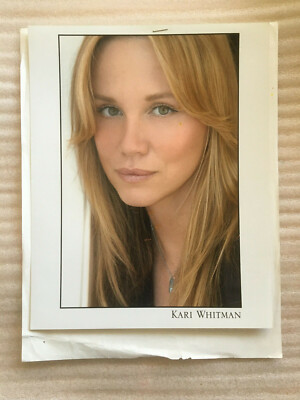 Kari Whitman, Playboy Playmate, original vintage headshot photo with