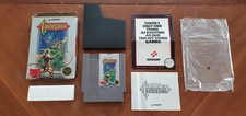 Castlevania NES Hang Tab Box Complete CIB Five 5 Screw 1st Print Overlap Label !