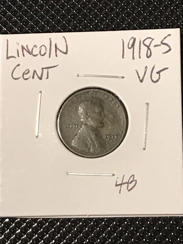 1918-S Lincoln Cent VG