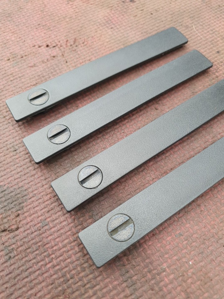2010 Ford CMax Mk1 Focus Mk2 Roof Rail Plastic Trim Covers x4 STU3M51