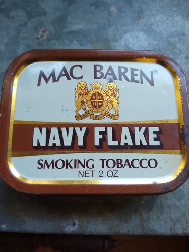 Mac Baren fiocco di tabacco latta blu navy Danimarca - Foto 9 di 10