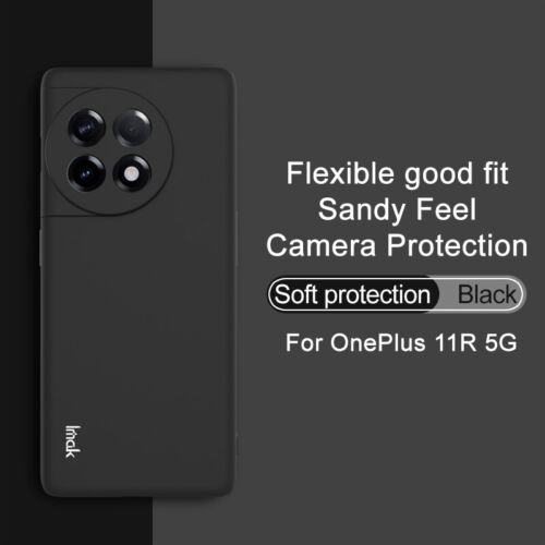 IMAK For OnePlus 11R 5G Shockproof Anti-Slip Sandy Feel Matte Soft TPU Back Case - Picture 3 of 9