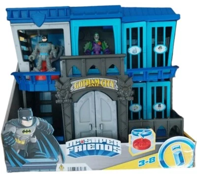Imaginext DC Super Friends Gotham City Jail Recharged with Figures