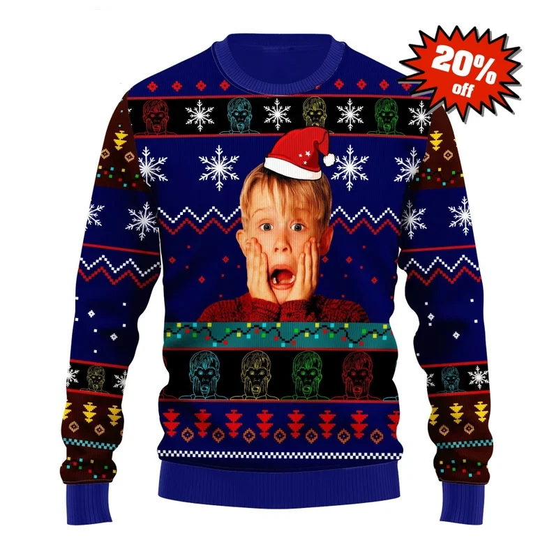 Ugly sweater shop home alone