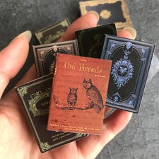 20PC/30PC Dollhouse Miniature 1/6 Scale Magic Books Fill Bookshelf Accessories