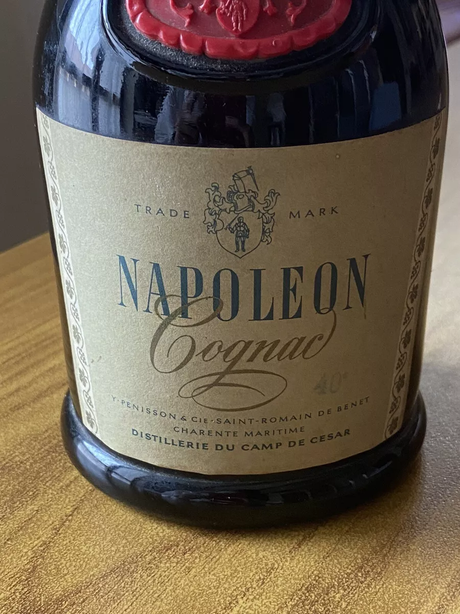 Bottle Napoleon Cognac Distilleries Du Camp Of CESAR Vintage