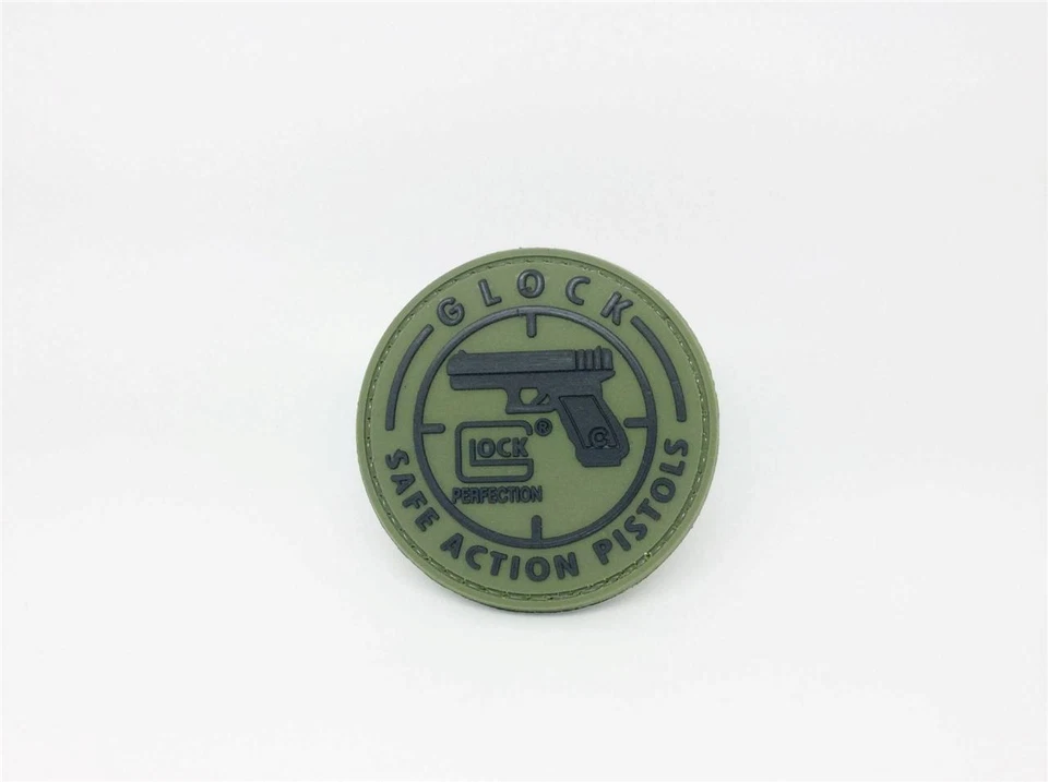 Glock Pvc Airsoft Klettverschluss Aufnäher