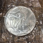 2002 Silver American Eagle Dollar $1 Uncirculated -63 Sealed Littleton Coin Co