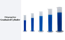 Graduated Cylinder Polypropylene, 100ml - 2000ml, Plastic