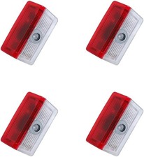 4Pcs No Fade Car Door Lights, HD Lighting Projector LED Welcome Light Ghost Shad