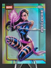 2026 Topps Chrome Marvel PSYLOCKE Aqua Refractor /199 #92