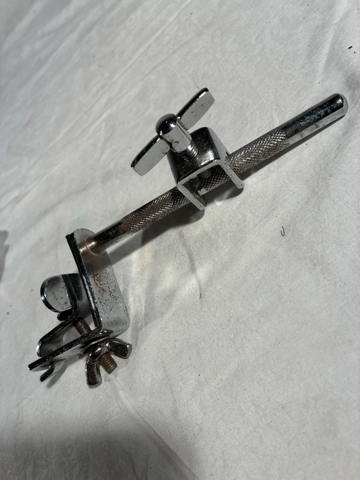 Campano Ludwig vintage dorado de 5" + soporte de montaje Foto 2 de 4