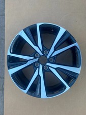 1x Alufelge 18 Zoll 7.0" 5x114.3 35ET Glanz Schwarz CMS1351-6 Toyota C-Hr