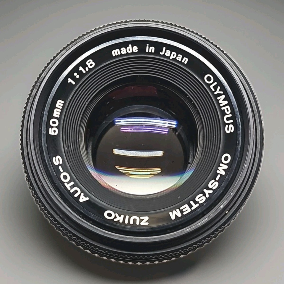 OLYMPUS OM-SYSTEM ZUIKO MC AUTO-S 50mm f1.4 MANUAL FOCUS LENS