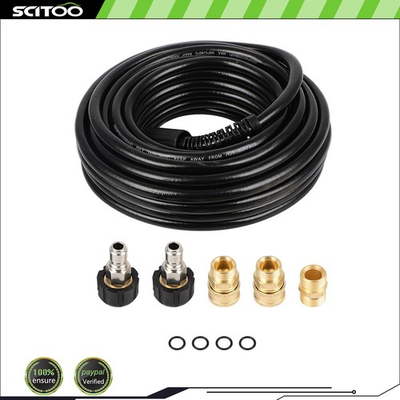 #ad 50FT 3200PSI Replacement High Power Pressure Washer Hose 3 8quot; M22 14mm $37.72