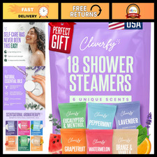 Aromatherapy Shower Steamers - 18 Tablets, Relaxing Gifts for Men  Women