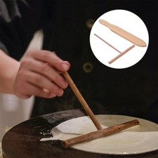  Pancake Utensil Crepe Spreaders for Making Crepes Accessories Bamboo T-shaped