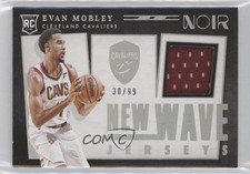 2021-22 Panini Noir New Wave Jerseys 30/99 Evan Mobley #NWJ-EVM 02ez
