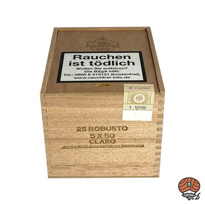 Principes Claro ROBUSTO Zigarre Dominikanische Republik 25er Kiste