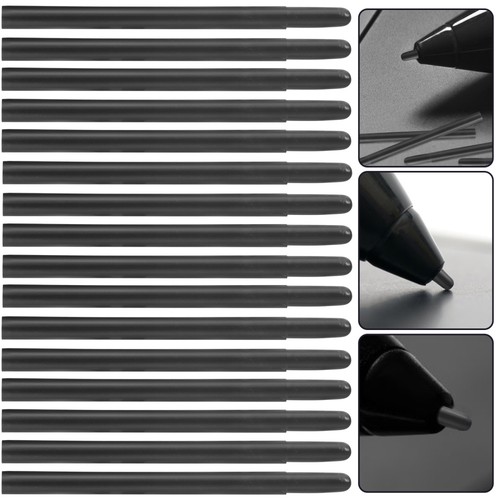 30 Pcs Pen Refill Replacement Nibs Tips Drawing Tablet Stylus Disc - Afbeelding 10 van 12