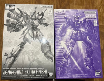 GUNDAM MG F90 Unit 2 RE Vigna Ghina Extra Finish 1:100 SET BANDAI Model Kit