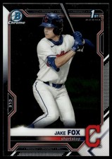 2021 Bowman Draft #BDC-102 Jake Fox Chrome