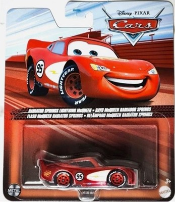 Radiator Springs LIGHTNING McQUEEN Disney Mattel Cars 1:55 Die-cast Auto Metall