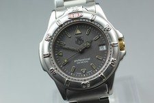 Tag Heuer 4000 Professional WF1211-K0 graues Zifferblatt Quarz Herrenuhr...