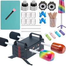 4X Cup Turner for Crafts Tumbler,Tumbler Cup Spinner,Glitter Powder,Epoxy Res...
