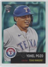 2022 Topps Chrome Platinum Anniversary Aqua Lava Refractor /299 Yohel Pozo 0e4z