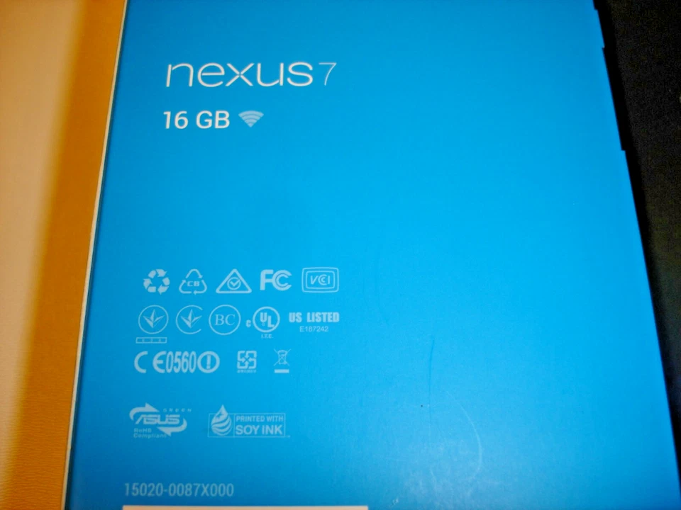 Google NEXUS 7 2013 WiFi Tablet Model K008 Schwarz + NEU & OVP + - Bild 3 von 4