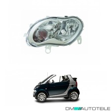 Hauptscheinwerfer links H7/H1 für Smart fortwo Coupe 450 Cabrio