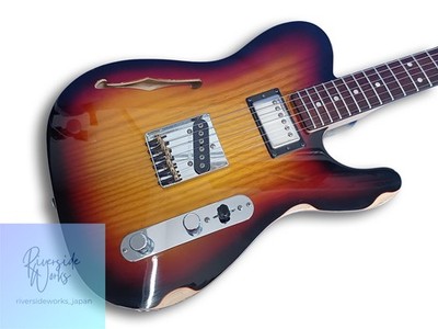 G&L ASAT Classic Bluesboy Semi-Hollow Electric Guitar JP