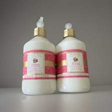 2pc Crabtree Evelyn Rosewater Hand body lotion 17.9oz ea New