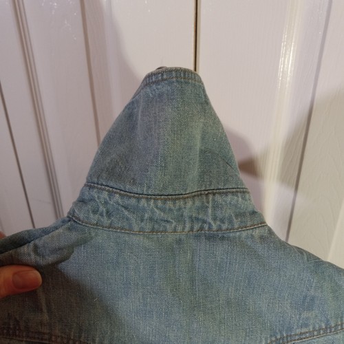 70's Vintage Landlubber Womens Denim Snap Front Western Cowgirl Dress Size 3 - Picture 12 of 16