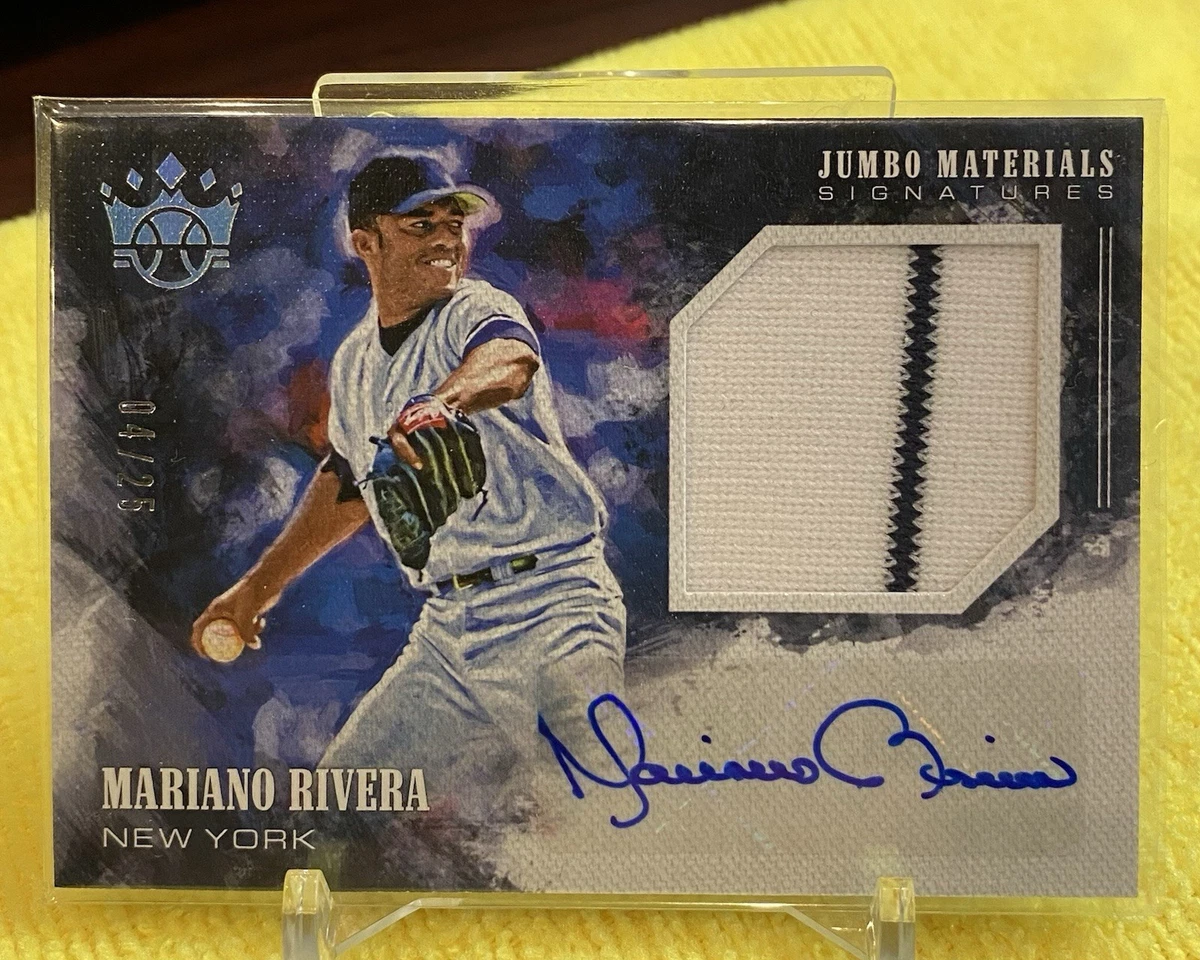 Panini Mariano Rivera Autographed Baseball Sports Trading Cards