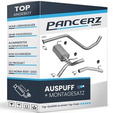 Auspuffanlage für Opel Astra J 1.7 CDTI Schrägheck / GTC