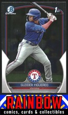 2023 Bowman #BCP-59 Gleider Figuereo Texas Rangers