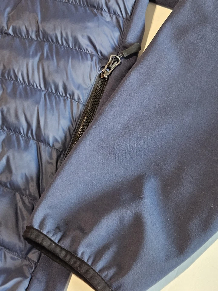 New 32 DEGREES Men's Puffer Long-Sleeve Hooded Jacket Secured Zipper Pockets XL - Image 3 of 4