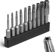5 Point Torx Plus Bit Set 10pcs Tamper-proof Security Bits Safety Torx Bit Set S 5 Point Torx Plus Bit Set 10pcs Tamper-proof Security Bits Safety Torx Bit Set S