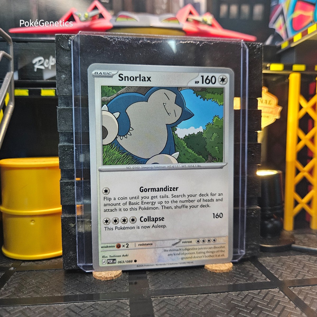 Snorlax Perfect Order Pokémon TCG 063/088 Mega Evolution ME03
