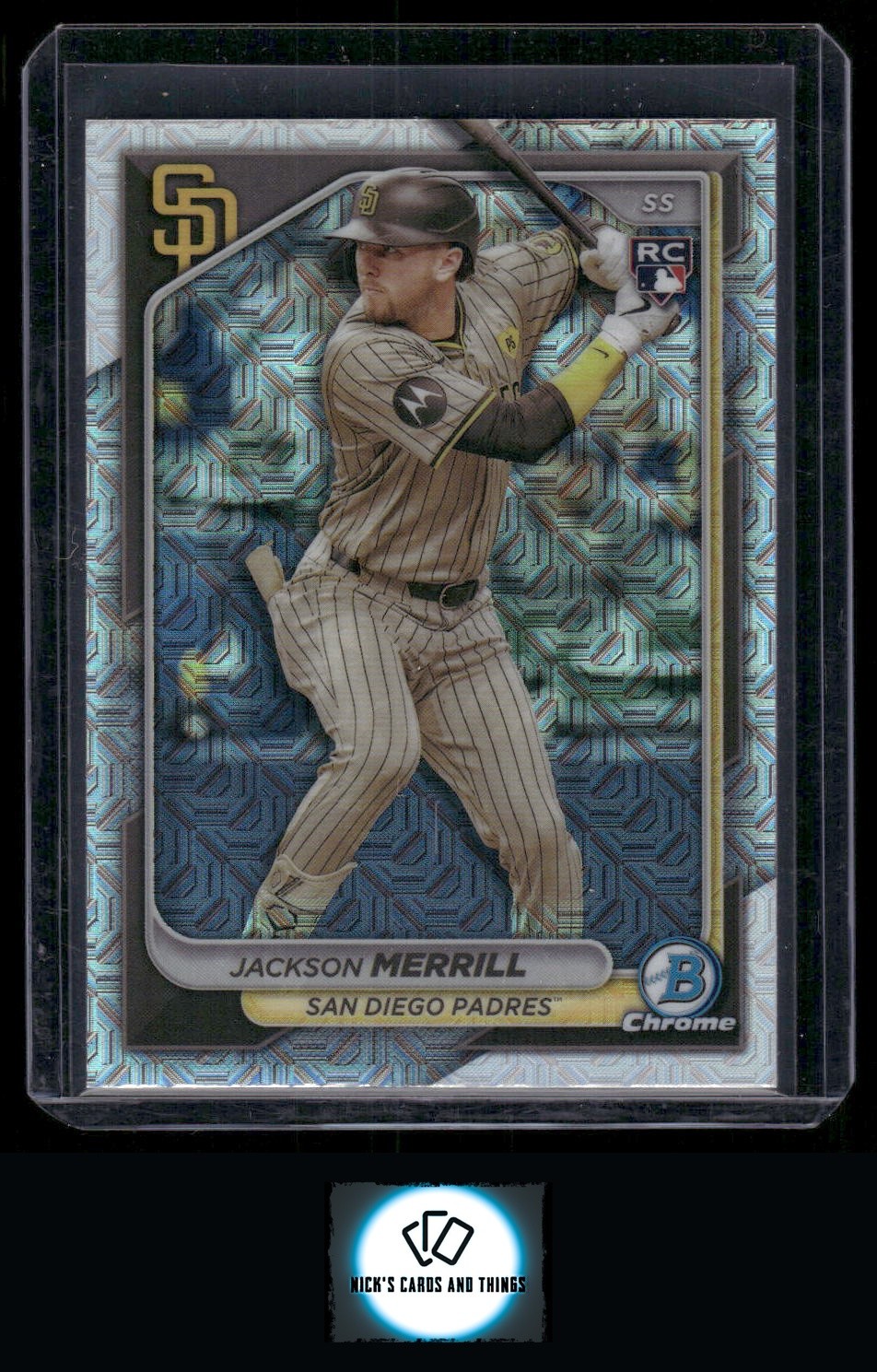 2024 Bowman Chrome - Mojo Refractors #27 Jackson Merrill
