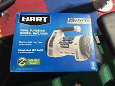 HART 20-Volt Cordless Dual Function Digital Inflator (Battery Not Included)